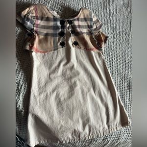 Used girls 5T Burberry London dress